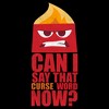 Junior's Inside Out Can I Say That Curse Word Now Distressed T-Shirt - 2 of 4