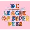 Girl's DC League of Super-Pets Colorful Logo T-Shirt - 2 of 4