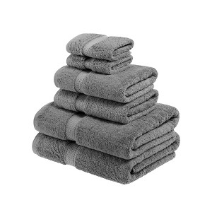Luxury Cotton Heavyweight Ultra-Plush Towel Set by Blue Nile Mills - 1 of 4