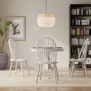 Carolina Living Garner Windsor Chair Natural Driftwood: Rubberwood Frame, Armless Design, 30 Day Warranty - 1 of 4