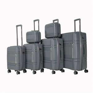 BEAFUP 6-Piece Hard Shell Lightweight Luggage Set with Spinner Wheels and TSA Lock , Expandable, Carry-On Luggage with Password Lock - 1 of 4