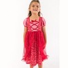 RuffleButts Girls Princess Dress-Up Corset Nightgown - 3 of 4