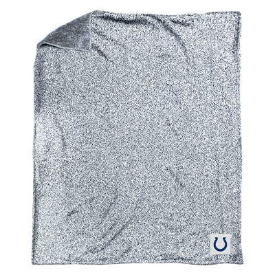 NFL Indianapolis Colts Heathered Knit Throw Blanket