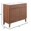 Freestanding Bath Vanity with White Ceramic Top Unassembled - 3 of 4
