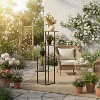 FurnitureR 5-Tier Plant Stand, Flower Pot Display Shelf for Plants, Corner Plant Holder for Living Room Balcony Porch Patio Garden, 42.13" Height - 2 of 4