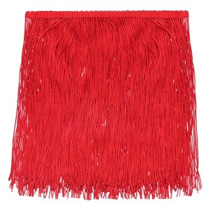 Unique Bargains Polyester Crafts Chainette Sewing Tassel Fringe Trim Ribbon - 1 of 4