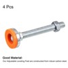 Unique Bargains Carbon Steel Non-Skid Adjustable Furniture Table Feet Leveling Feet 4 Pcs - 3 of 4