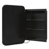 CSBDHOME 16"W x 24" H Recessed Framed Medicine Cabinet With LED Lights - 4 of 4