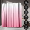 Americanflat 71x74 Ombre Pattern Shower Curtain - Water Resistant Shower Curtain - Polyester Fabric - 4 of 4