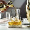 BENETI Modern 17oz Crystal Drinking Glasses, Set of 6 - Made In Europe - 2 of 4
