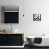 Stupell Industries Happy Bear in Bathtub, 12" x 12" - 2 of 4