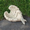 Northlight 10.75" Angel Wings Religious Outdoor Patio Garden Statue - Ivory - 2 of 4