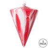 Vickerman 6" Marbled Cone Christmas Ornament - 2 of 2