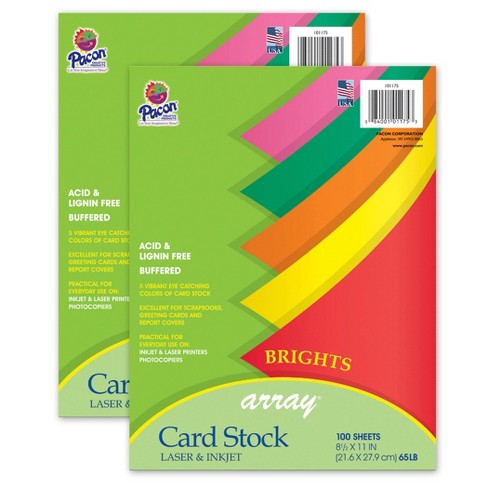 Astrobrights Color Cardstock -Vintage Assortment, 65lb, 8.5 x 11, Assorted, 250/Pack