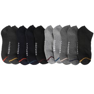 Dockers Men's Socks & Hosiery - 10-Pack Athletic Low-Cut Sport, Workout & Daily Socks for Men - 1 of 4