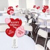 Big Dot of Happiness Conversation Hearts - Valentine's Day Party Centerpiece Sticks - Showstopper Table Toppers - 35 Pieces - 2 of 4