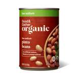 Organic Low Sodium Pinto Beans - 15oz - Good & Gather™