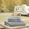 Nestl RV Queen Sheets, Super Soft 4PC Microfiber Sheet Set for Camper, Short Queen Sheets - 3 of 4