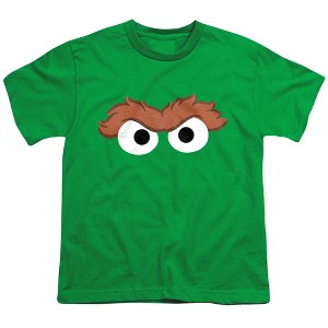 Boys' Sesame Street Oscar The Grouch Eyes T-Shirt - 1 of 4