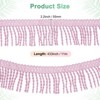 Unique Bargains Polyester Boho Durable Multipurpose Curtain Fringe Trim 2.4 Inch 1 Pc - 3 of 4