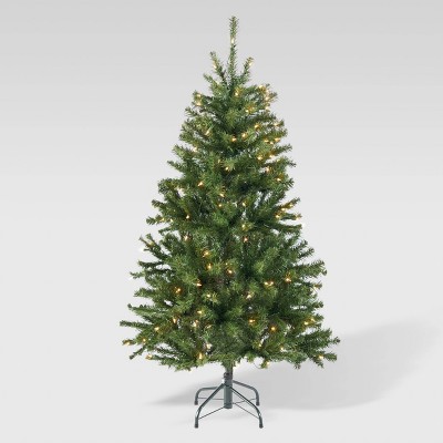 4 foot christmas tree with lights