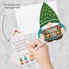 Big Dot of Happiness Garden Gnomes - Shaped Thank You Cards - Forest Gnome Party Thank You Note Cards with Envelopes - Set of 12 - 2 of 4