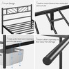 Yaheetech Metal Platform Bed with Arrow Design Headboard and Footboard - 4 of 4