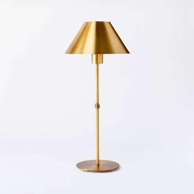 Buffet Stick Metal Table Lamp (Includes LED Light Bulb) Brass - Threshold™ designed with Studio McGee