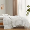 Puredown Lightweight Organic Cotton Down Comforter Duvet Insert - 2 of 4