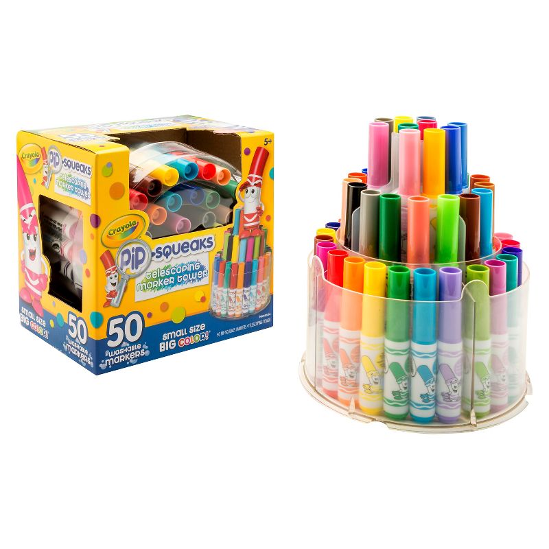 Crayola 50ct Pip Squeaks Marker Set, 2 of 12