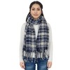 Anna-Kaci Plaid Winter Scarf Fringed Soft Warm Wrap Shawl Scarf for Women 23.6 x 70.9 inch - 4 of 4