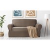 Stretch Plush Loveseat Slipcover - Zenna Home - 2 of 4