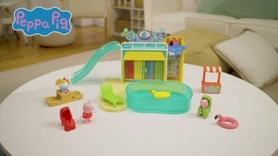 Peppa Pig Toys Peppa's Waterpark Playset, Peppa Pig Playset con  2 figuras de Peppa Pig y juguetes preescolares para niñas y niños de 3 años  en adelante : Juguetes y Juegos