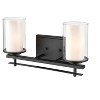 Millennium Lighting Huderson 2 - Light Vanity in  Matte Black - 4 of 4