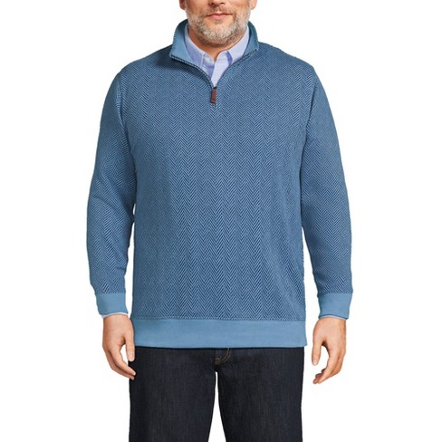 Men's Bedford Rib Quarter Zip Sweater