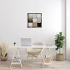 Stupell Industries Antique Ceiling Tile Collage Floating Frame Canvas Art, Gray, 25" x 25" - 3 of 4