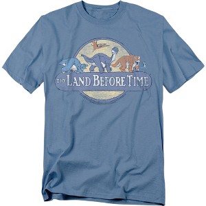 Land Before Time Retro Logo Adult T-Shirt - 1 of 4