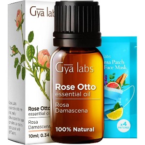 Gya Labs Rose Essential Oils 100% Pure Natural for Skin Use - 1 of 4