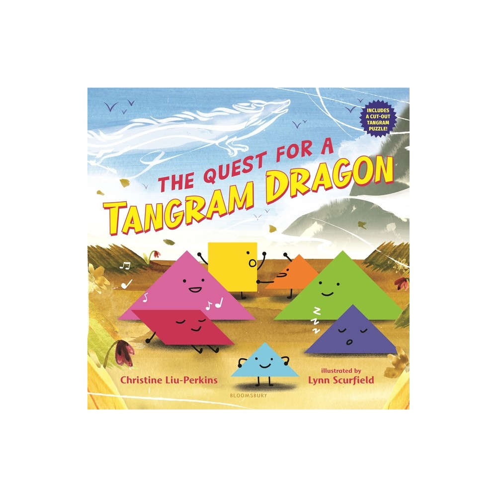 The Quest for a Tangram Dragon - by Christine Liu-Perkins (Hardcover)