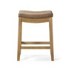 Maven Lane Sophia Backless Vegan Leather Counter Height Bar Stool - 3 of 4