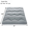 Foldable Futon Mattress Solid Color Floor Mattress Japanese Floor Bed Tatami Mattresses for Dorm Living Room - 2 of 4