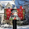 Briarwood Lane Winter Mailbox Cover  - Standard Size - Snowman With Cardinals For Winter Mailbox Cover - 2 of 2