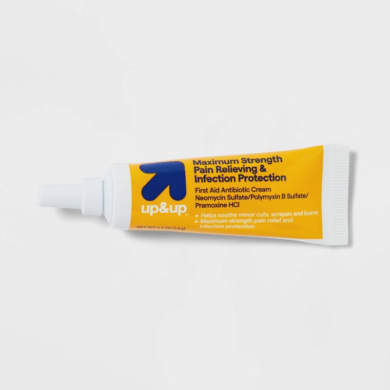 First Aid Antibiotic Pain Relieving Cream - 0.5oz - up &#38; up&#8482;, 3 of 5