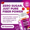 Prebiotic Fiber Gummies for Adults- 240 Pectin Based Gummies, Digestive Health & Regularity Support - 4 of 4