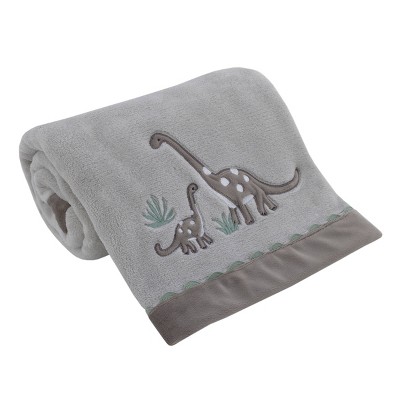 NoJo Baby Saurus Super Soft Baby Blanket