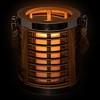 Northlight Rattan Glass Candle Lantern with Jute Handle - 7.5" - 3 of 4