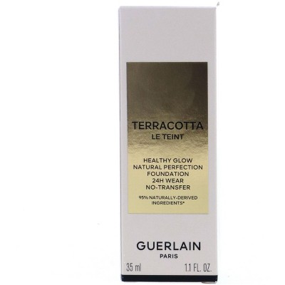 Guerlain Terracotta Le Teint Healthy Glow Natural Perfection Foundation 24H Wear No-Transfer, 2N Neutral, 1.1 oz