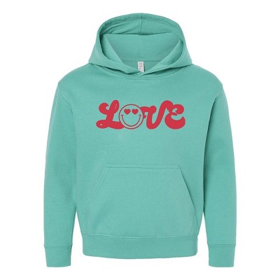 The Juniper Shop Love Smiley Face Youth Graphic Hoodie