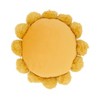 Saro Lifestyle Sunny Vibes Sunshine Pillow with Plush Poly Fill, 13"x13", Yellow - 2 of 4