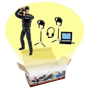 Ultimate TV Camera Man & Accessory Set for WWE & AEW Wrestling Action Figures - 1 of 4